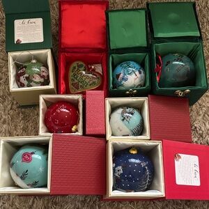 Li Bien Pier One Holiday Ornament Set 2012-2019